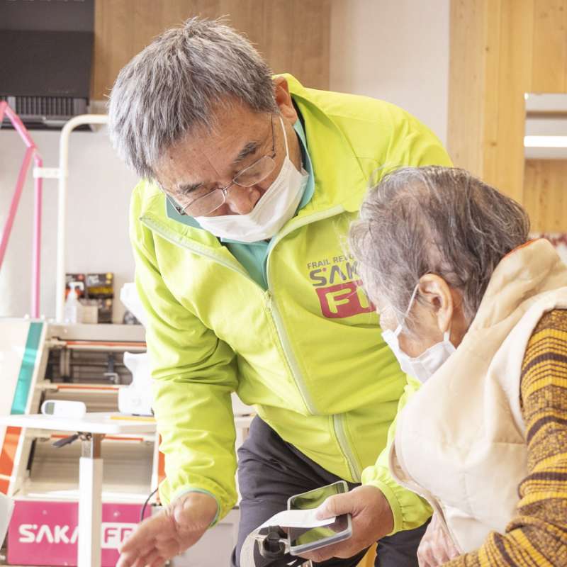 トレーニング風景のイメージ写真
