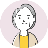 女性のイラストアイコン